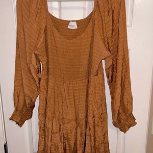 Smocked on or off the Shoulder Dress